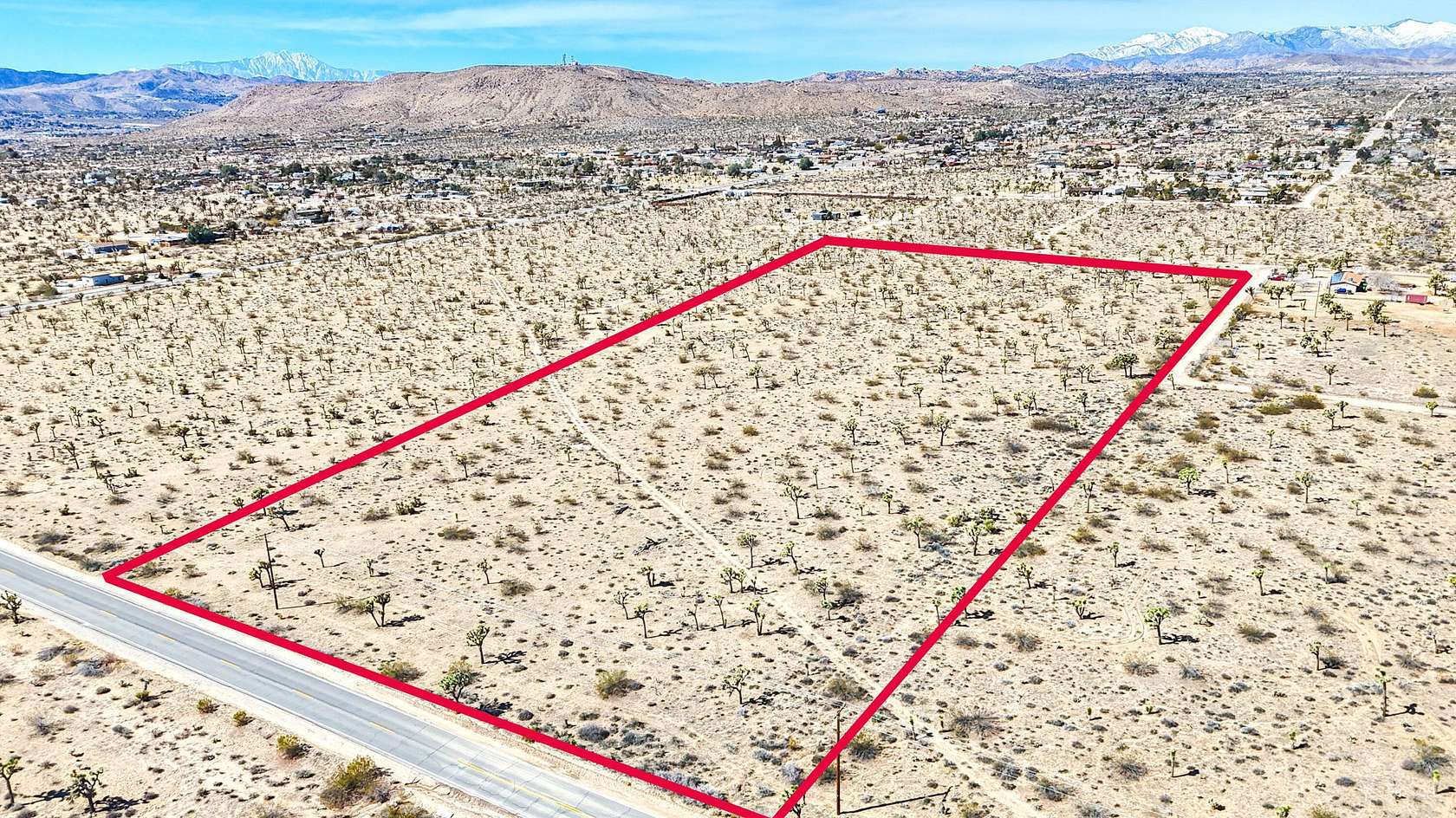 5 Acres of Residential Land for Sale in Yucca Valley, California