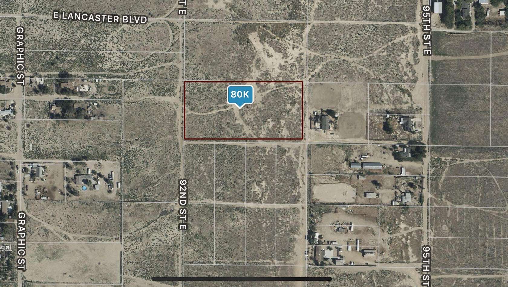 5.15 Acres of Land for Sale in Lancaster, California