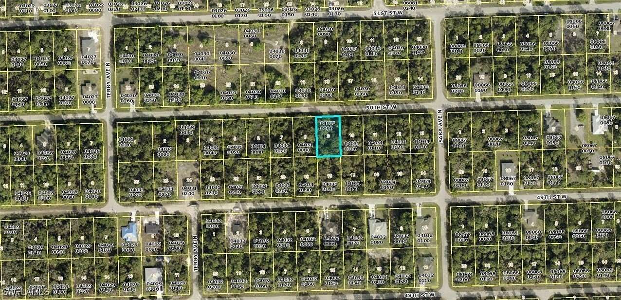 0.25 Acres of Residential Land for Sale in Lehigh Acres, Florida