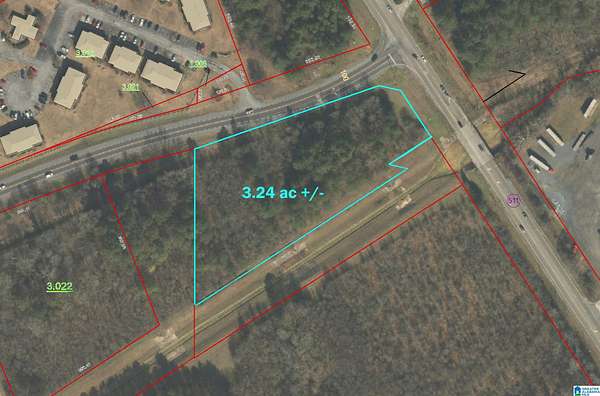3.24 Acres of Land for Sale in Sylacauga, Alabama