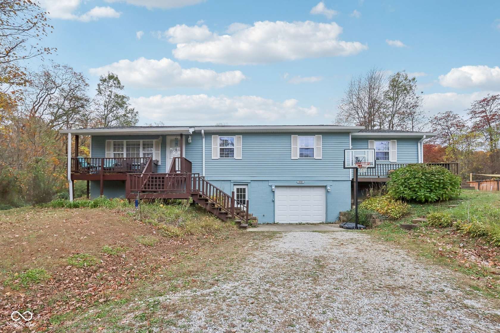 2 Acres of Residential Land with Home for Sale in Reelsville, Indiana