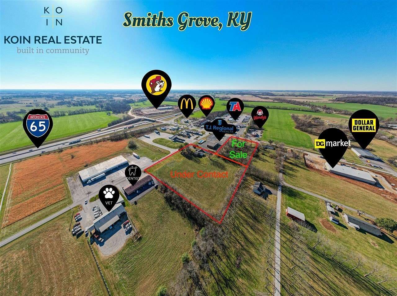 1.63 Acres of Land for Sale in Smiths Grove, Kentucky