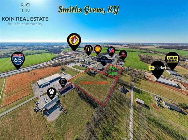 1.63 Acres of Land for Sale in Smiths Grove, Kentucky