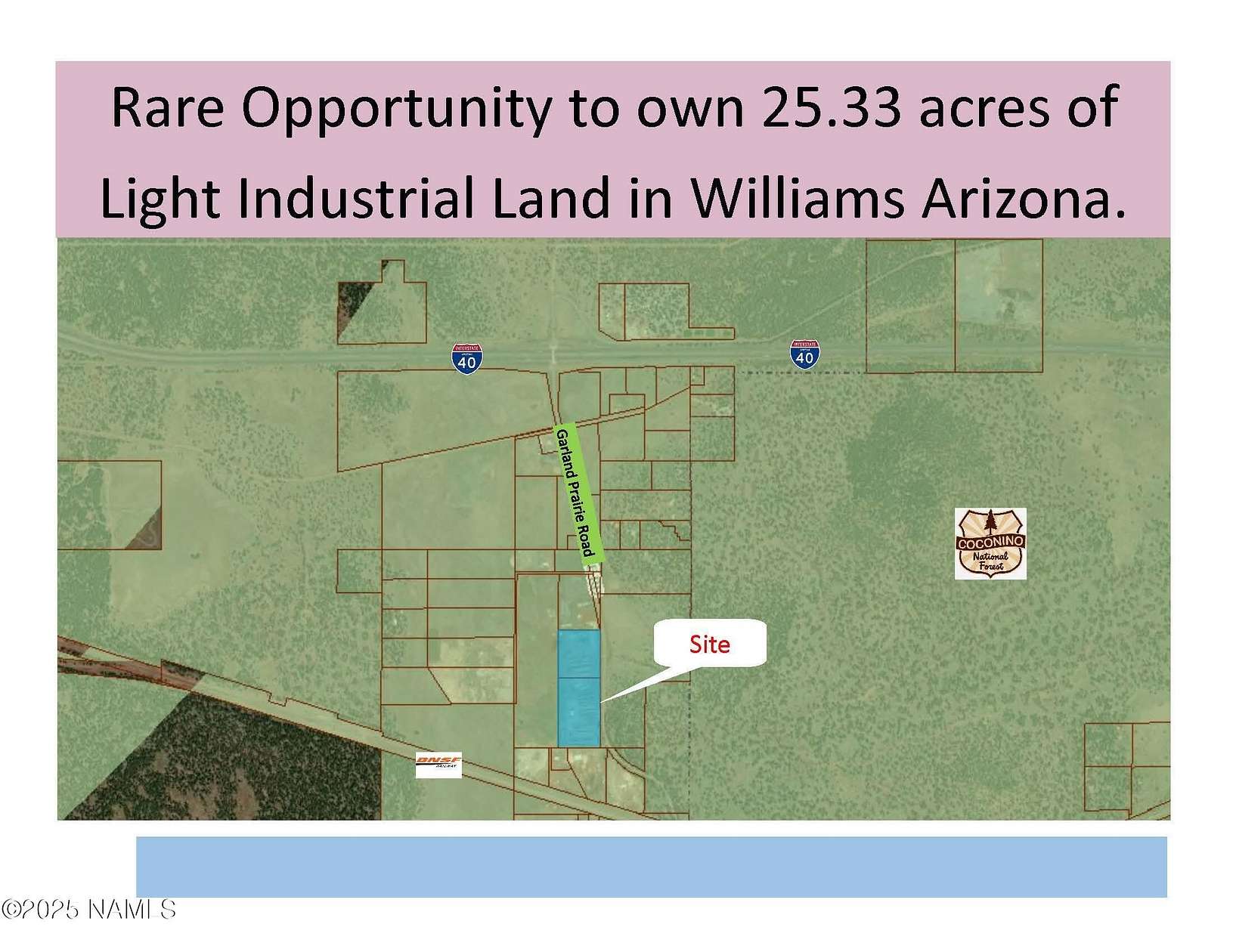25 Acres of Commercial Land for Sale in Williams, Arizona