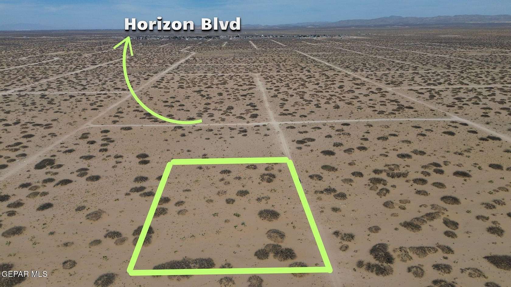 1.65 Acres of Land for Sale in Horizon City, Texas