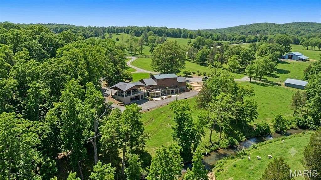 15.2 Acres of Land with Home for Sale in Potosi, Missouri