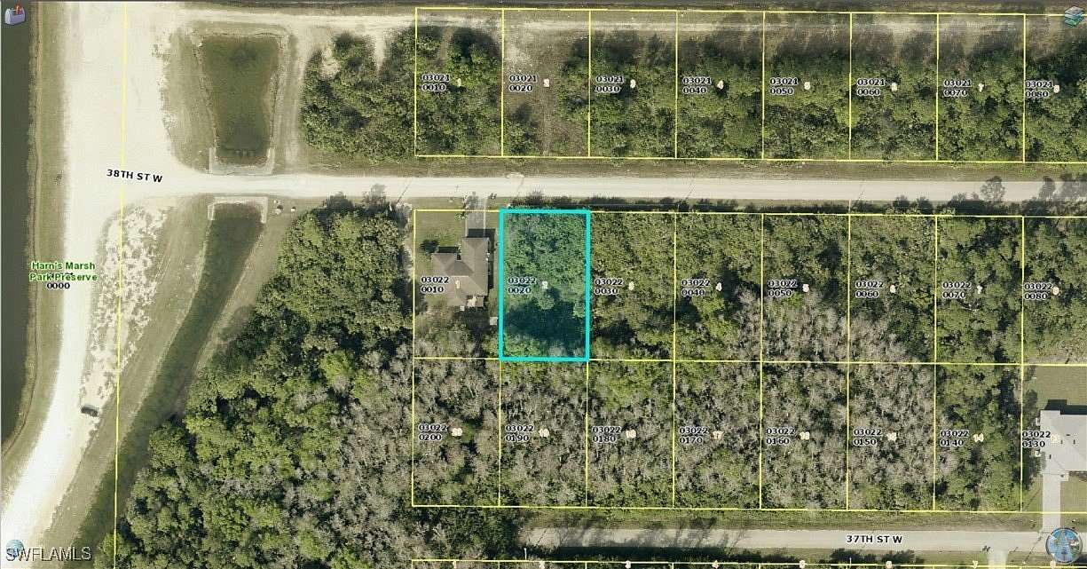 0.25 Acres of Residential Land for Sale in Lehigh Acres, Florida