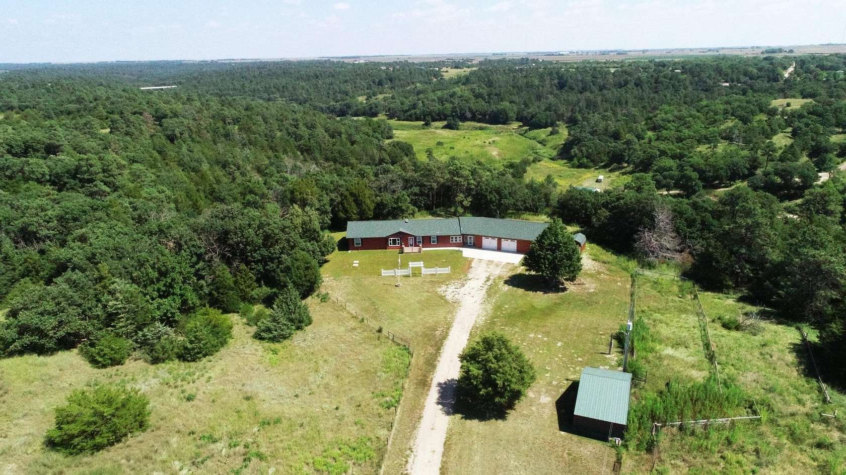 23.8 Acres of Land with Home for Sale in Long Pine, Nebraska