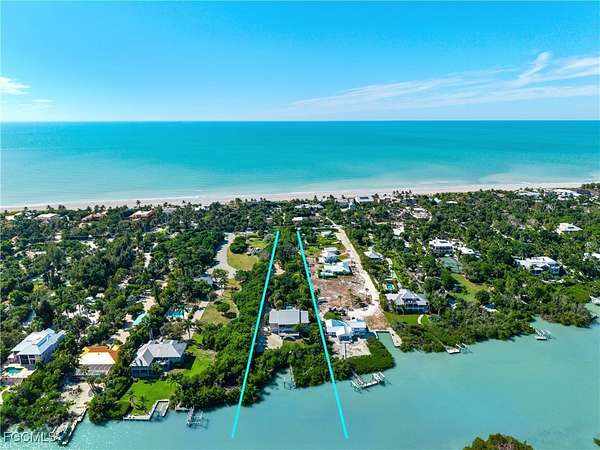 2.3 Acres of Residential Land with Home for Sale in Captiva, Florida
