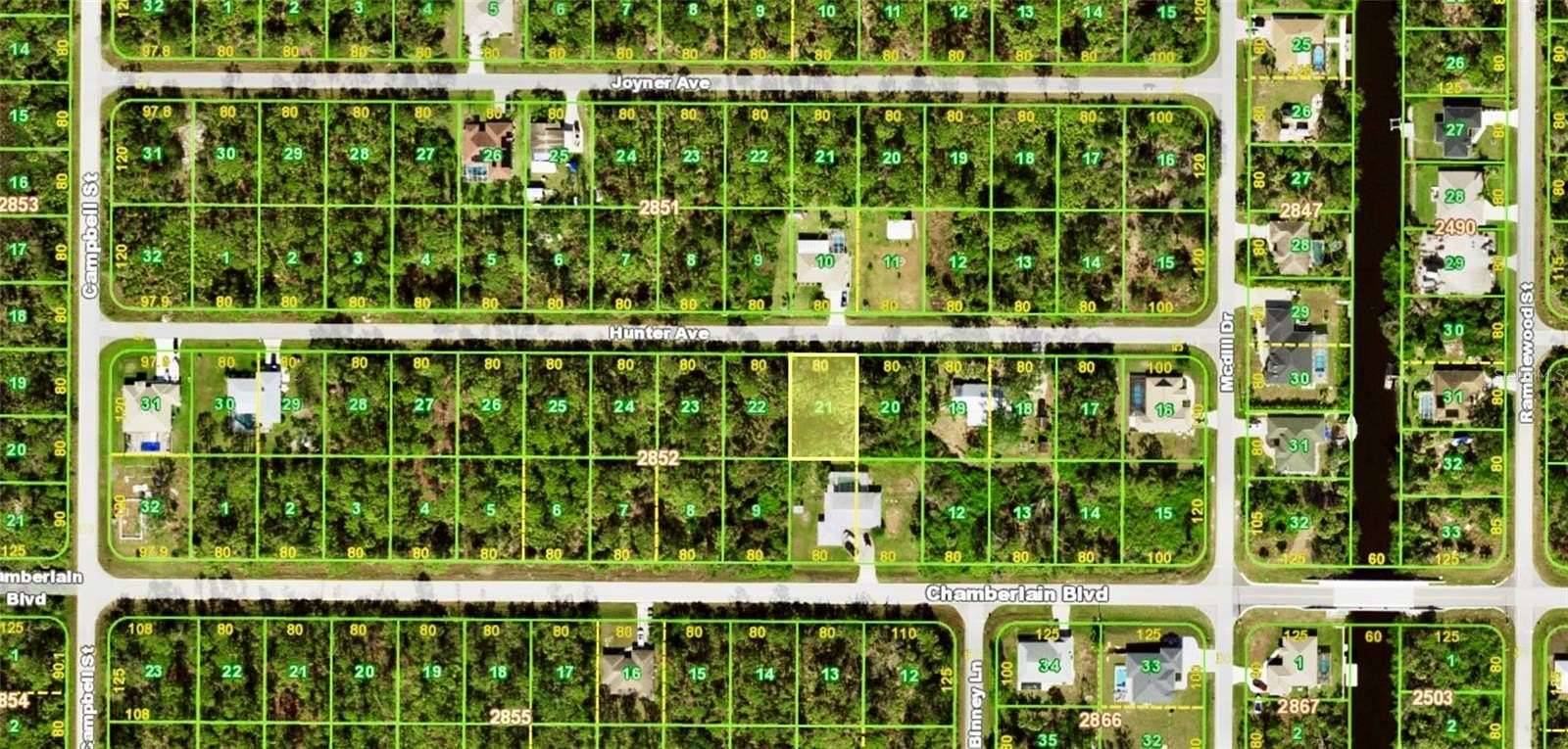 0.23 Acres of Residential Land for Sale in Port Charlotte, Florida
