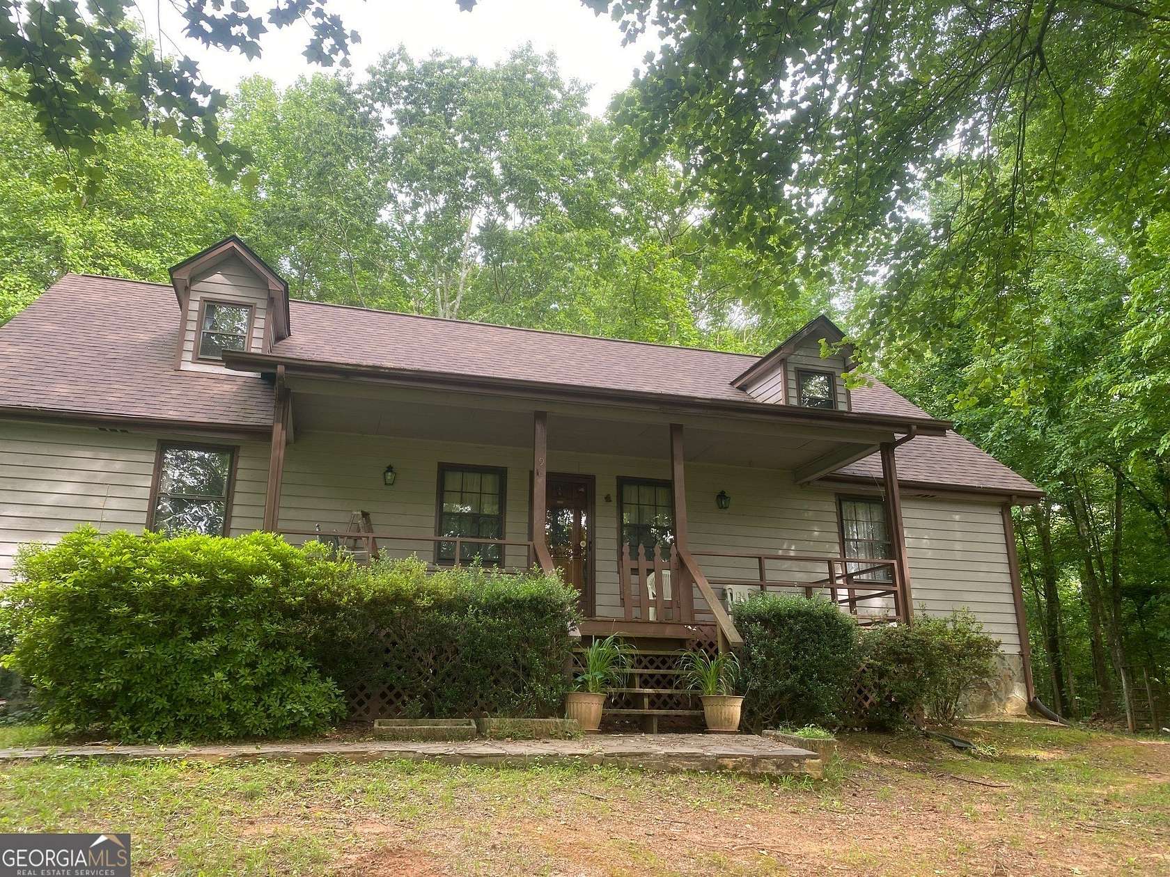 14 Acres of Land with Home for Sale in Cleveland, Georgia