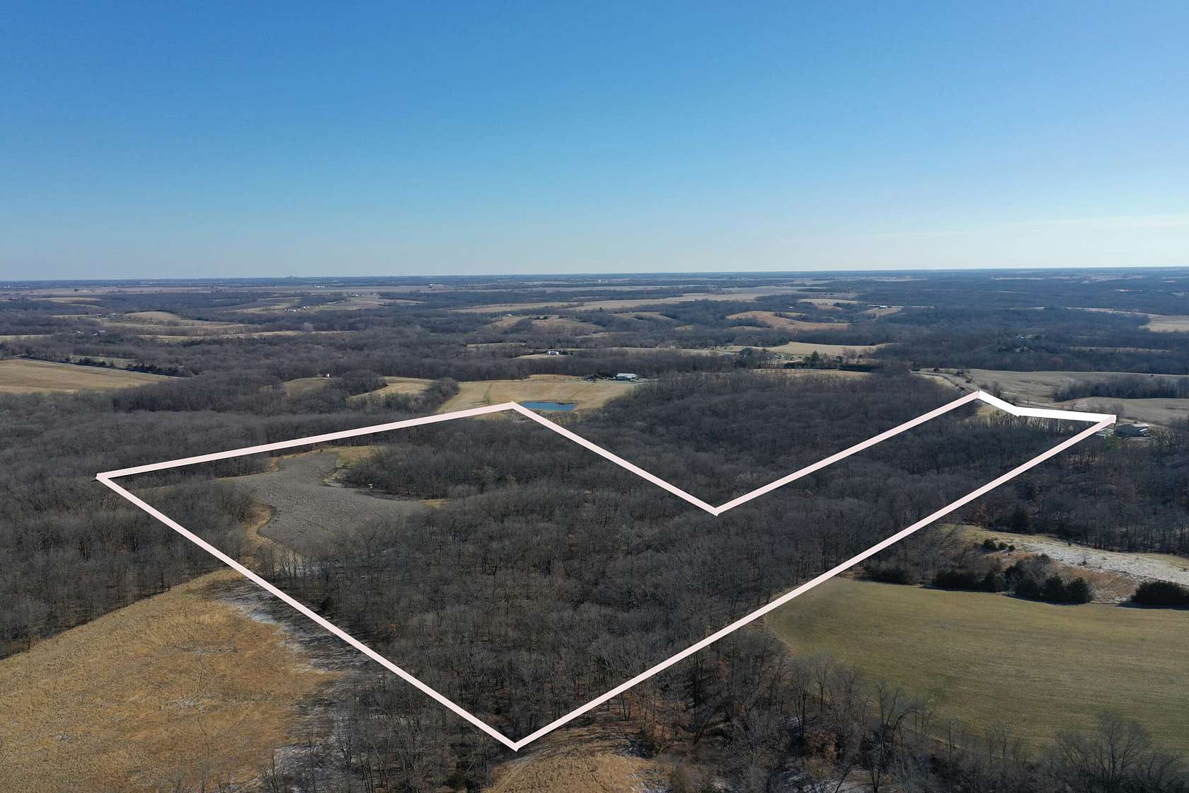 55 Acres of Recreational Land for Sale in Birmingham, Iowa
