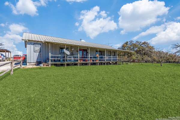 5.9 Acres of Residential Land with Home for Sale in Blanco, Texas