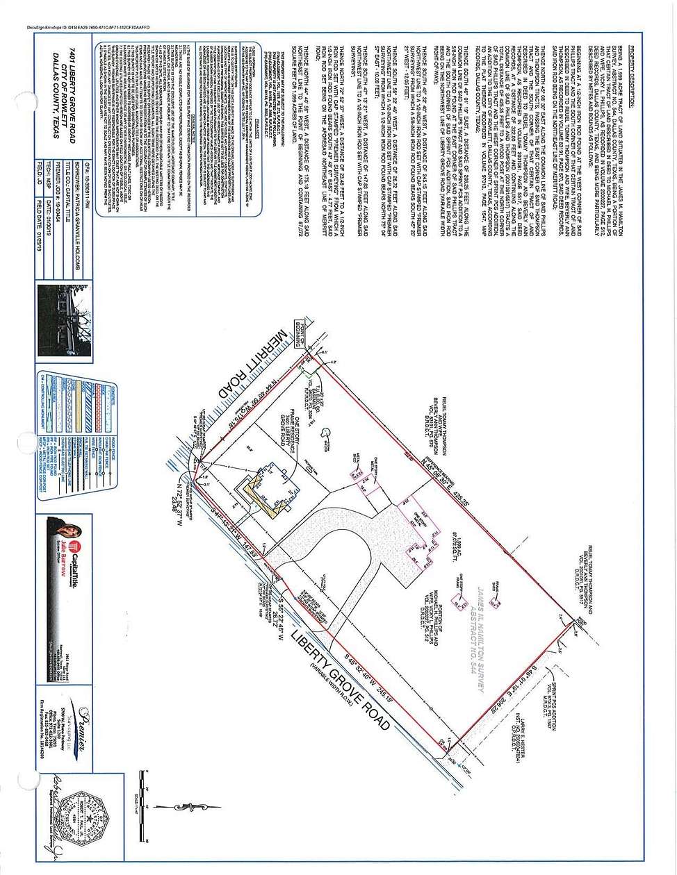 2 Acres of Commercial Land for Sale in Rowlett, Texas