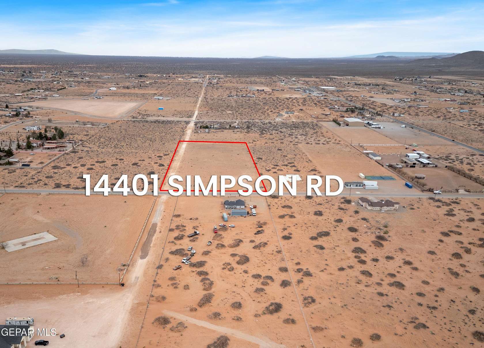 5 Acres of Residential Land for Sale in El Paso, Texas