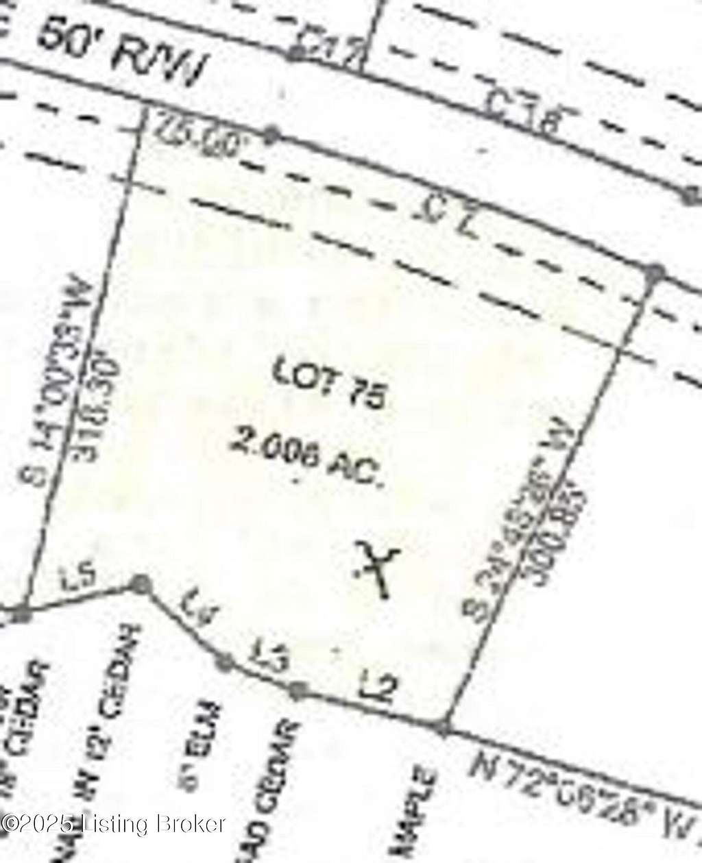 2 Acres of Residential Land for Sale in Taylorsville, Kentucky