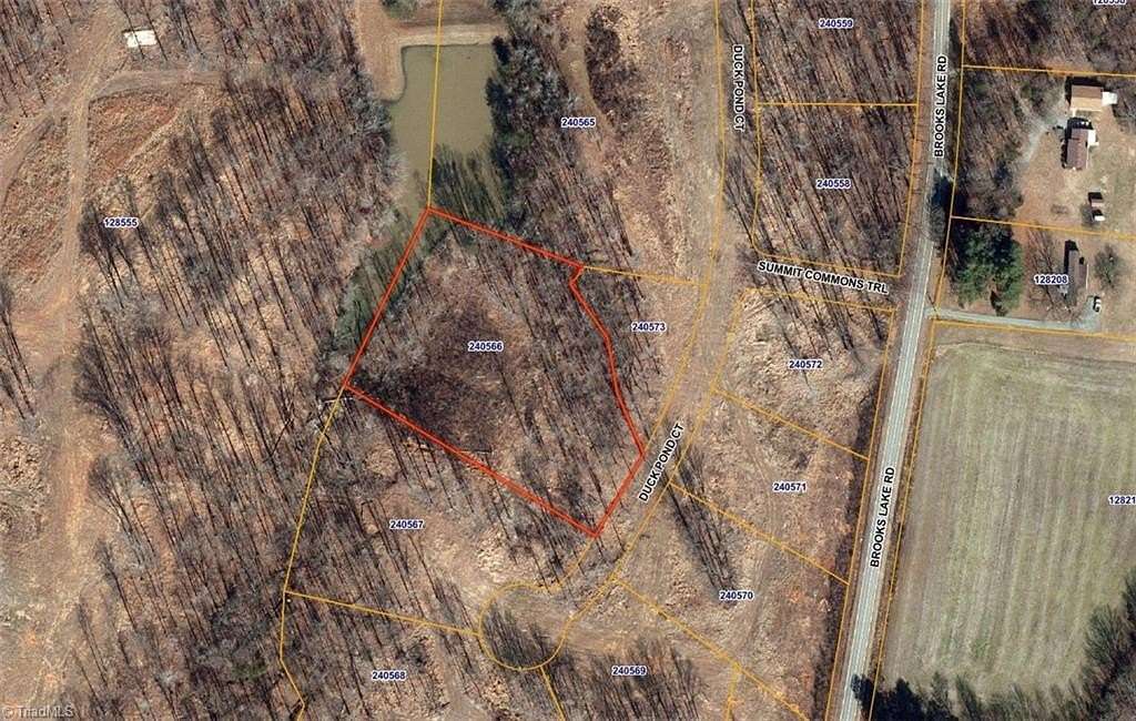 2.5 Acres of Residential Land for Sale in Browns Summit, North Carolina