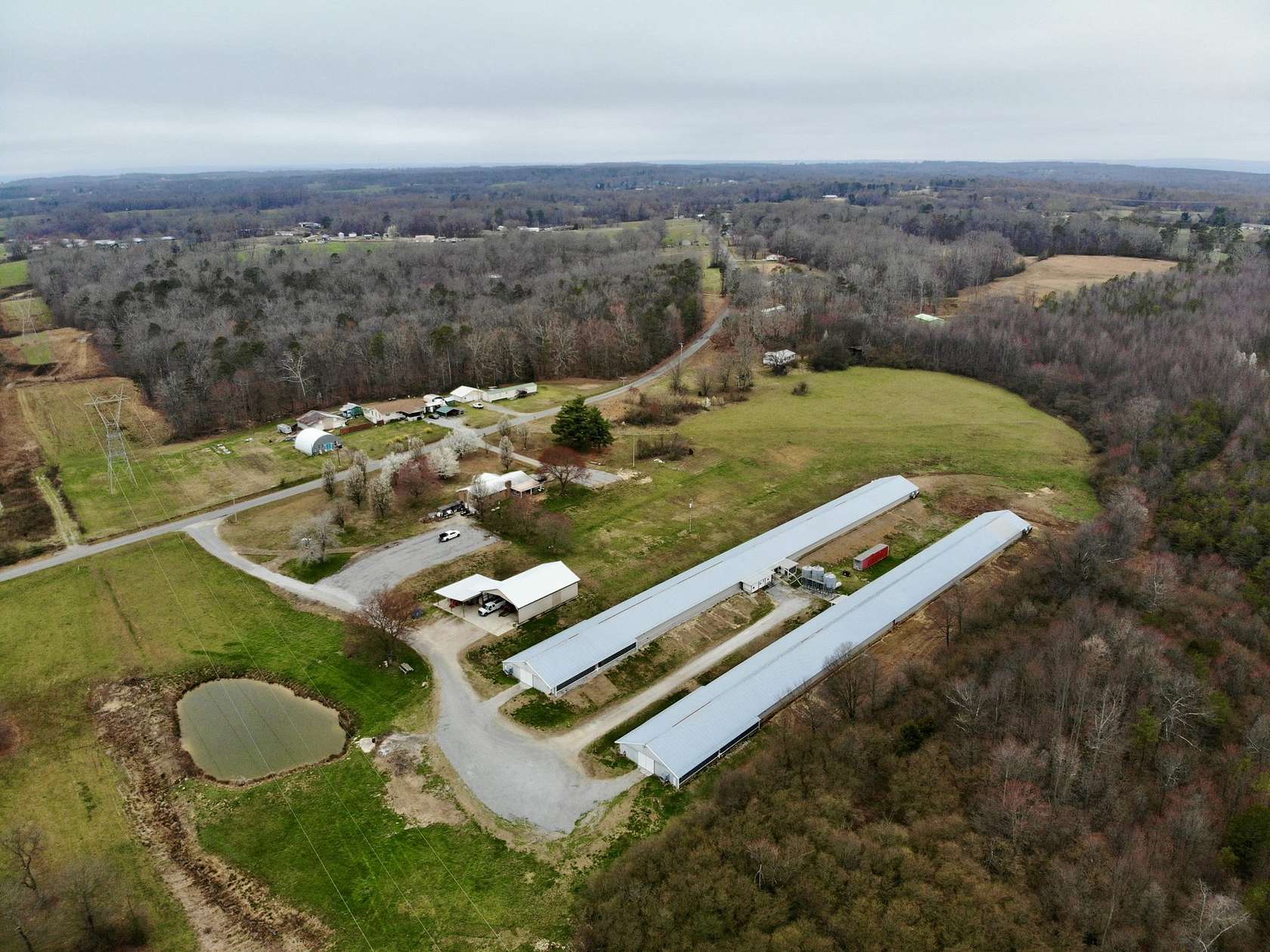 10 Acres of Residential Land with Home for Sale in Bryant, Alabama
