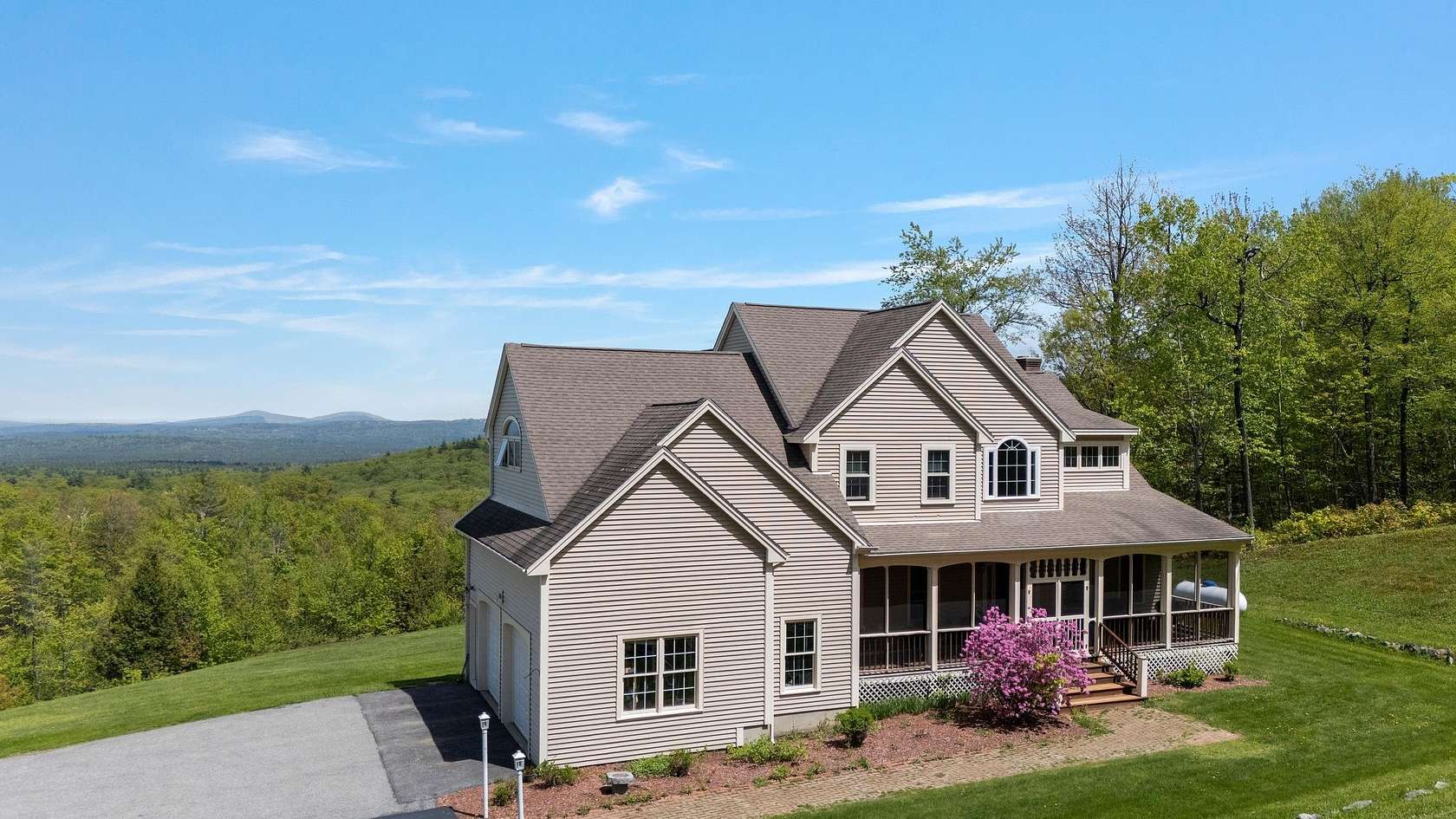 12 Acres of Land with Home for Sale in Lyndeborough, New Hampshire