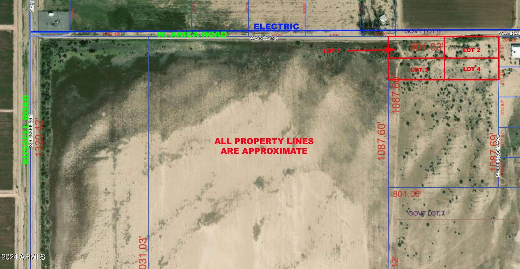 1.25 Acres of Land for Sale in Casa Grande, Arizona