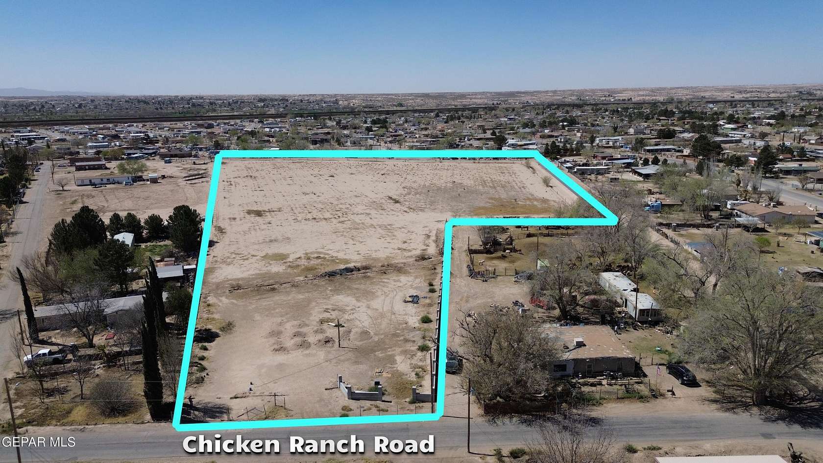 9.32 Acres of Land for Sale in San Elizario, Texas