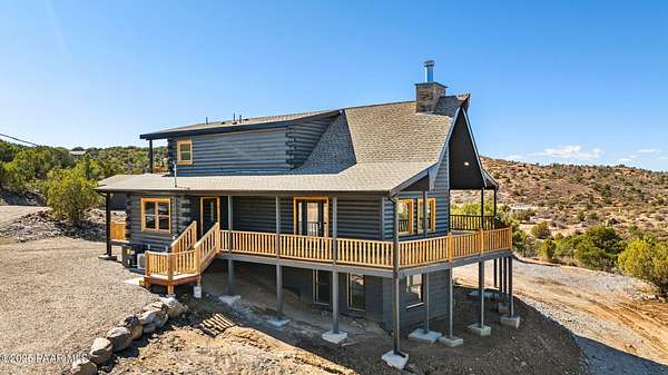 6 Acres of Residential Land with Home for Sale in Chino Valley, Arizona