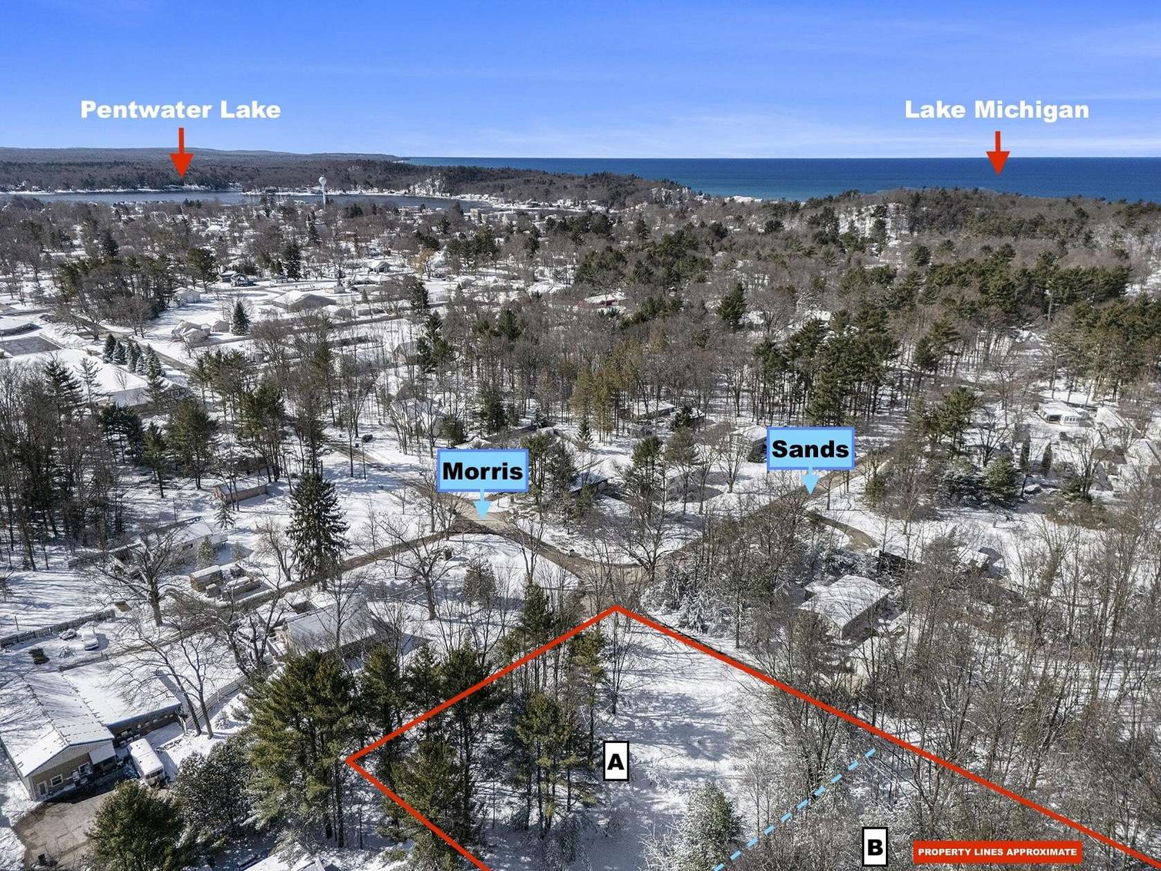 0.36 Acres of Land for Sale in Pentwater, Michigan
