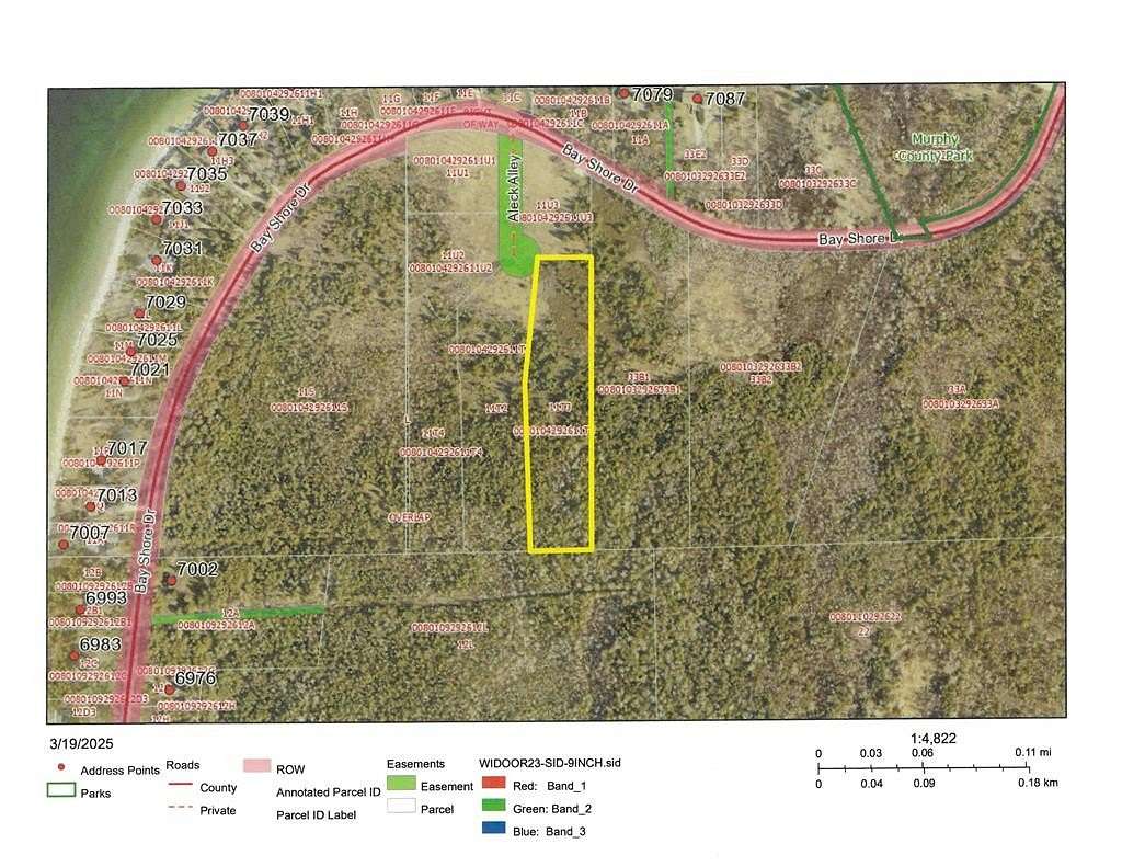 3.1 Acres of Land for Sale in Egg Harbor, Wisconsin