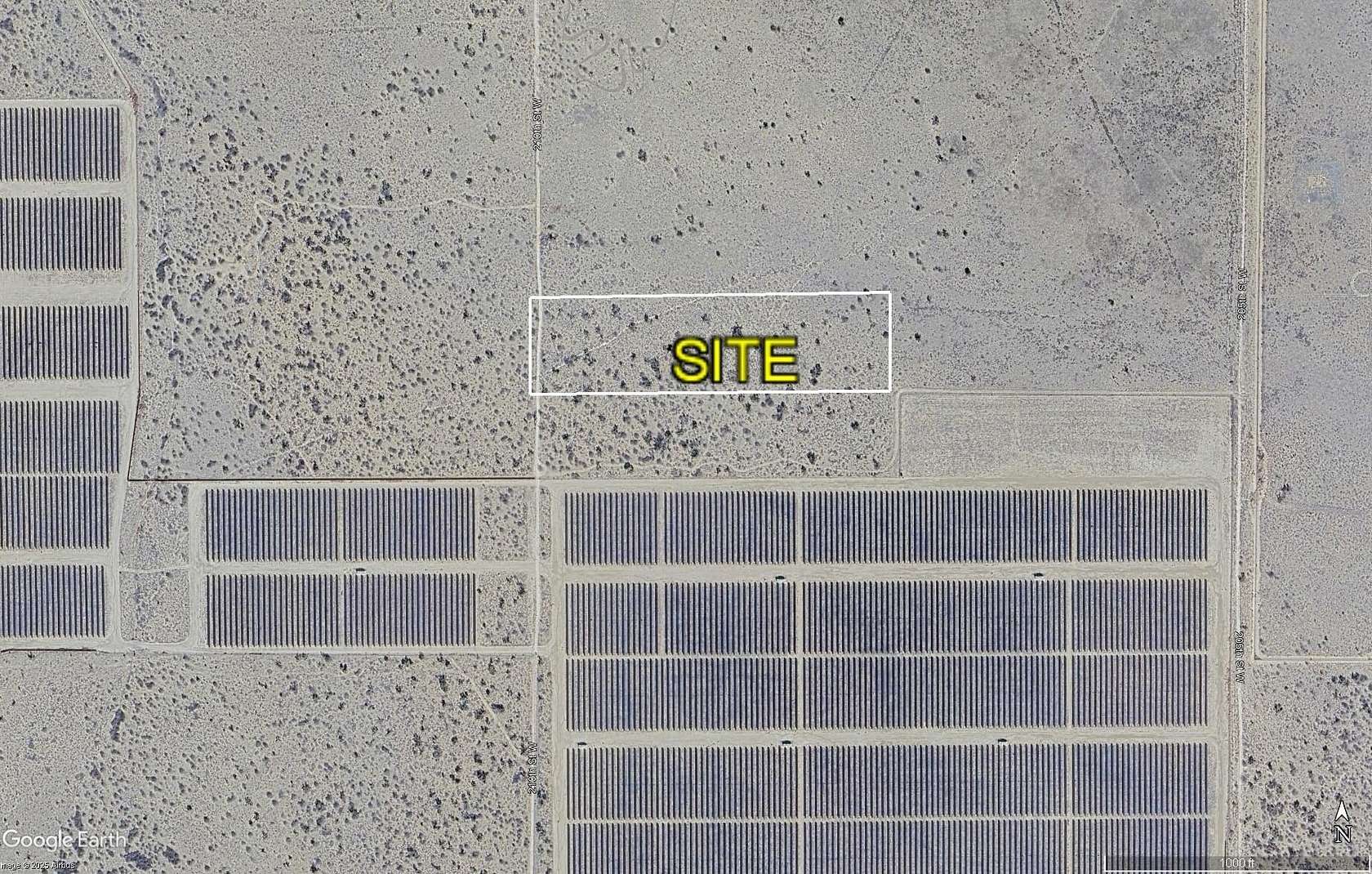 10 Acres of Land for Sale in Rosamond, California