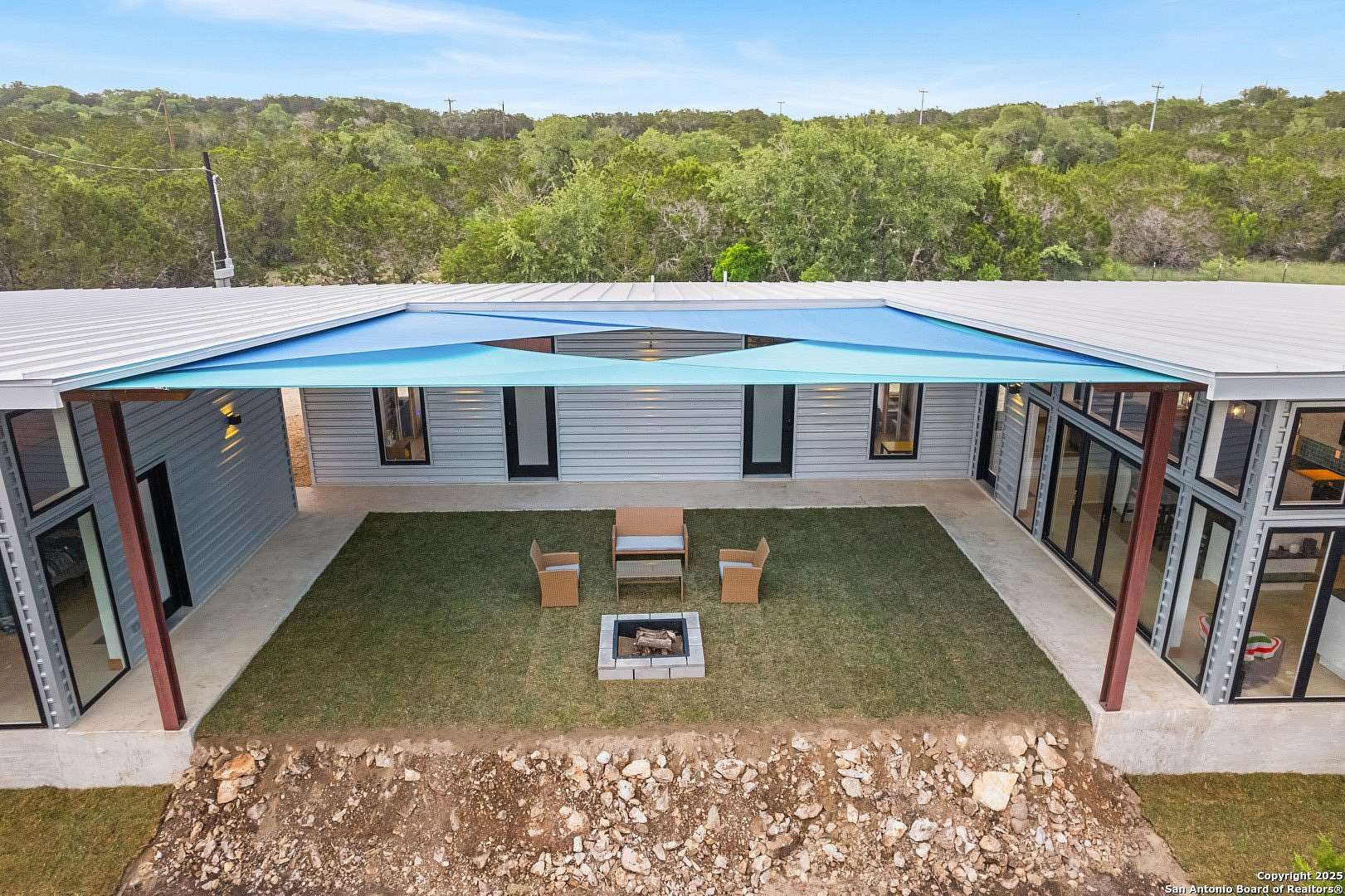 5 Acres of Residential Land with Home for Sale in Mico, Texas