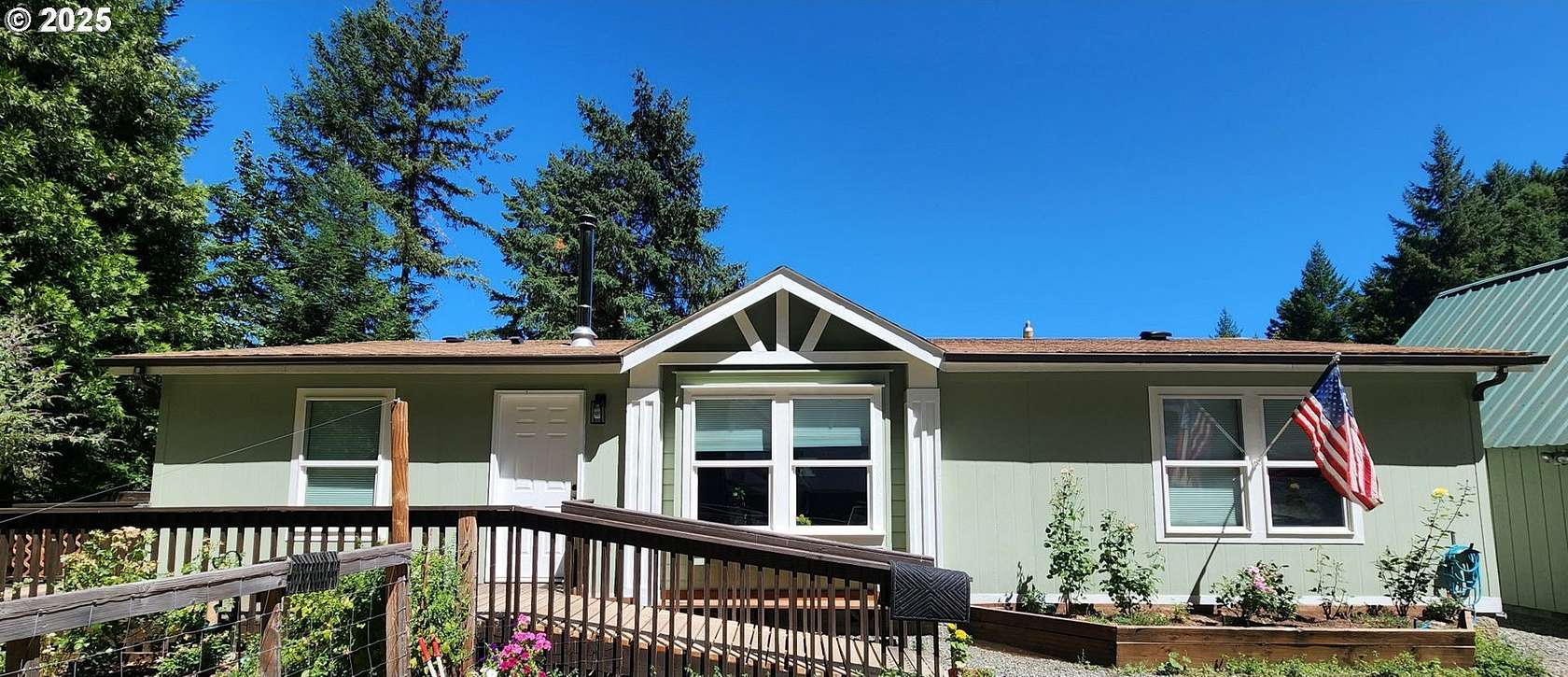 24.4 Acres of Recreational Land with Home for Sale in Azalea, Oregon