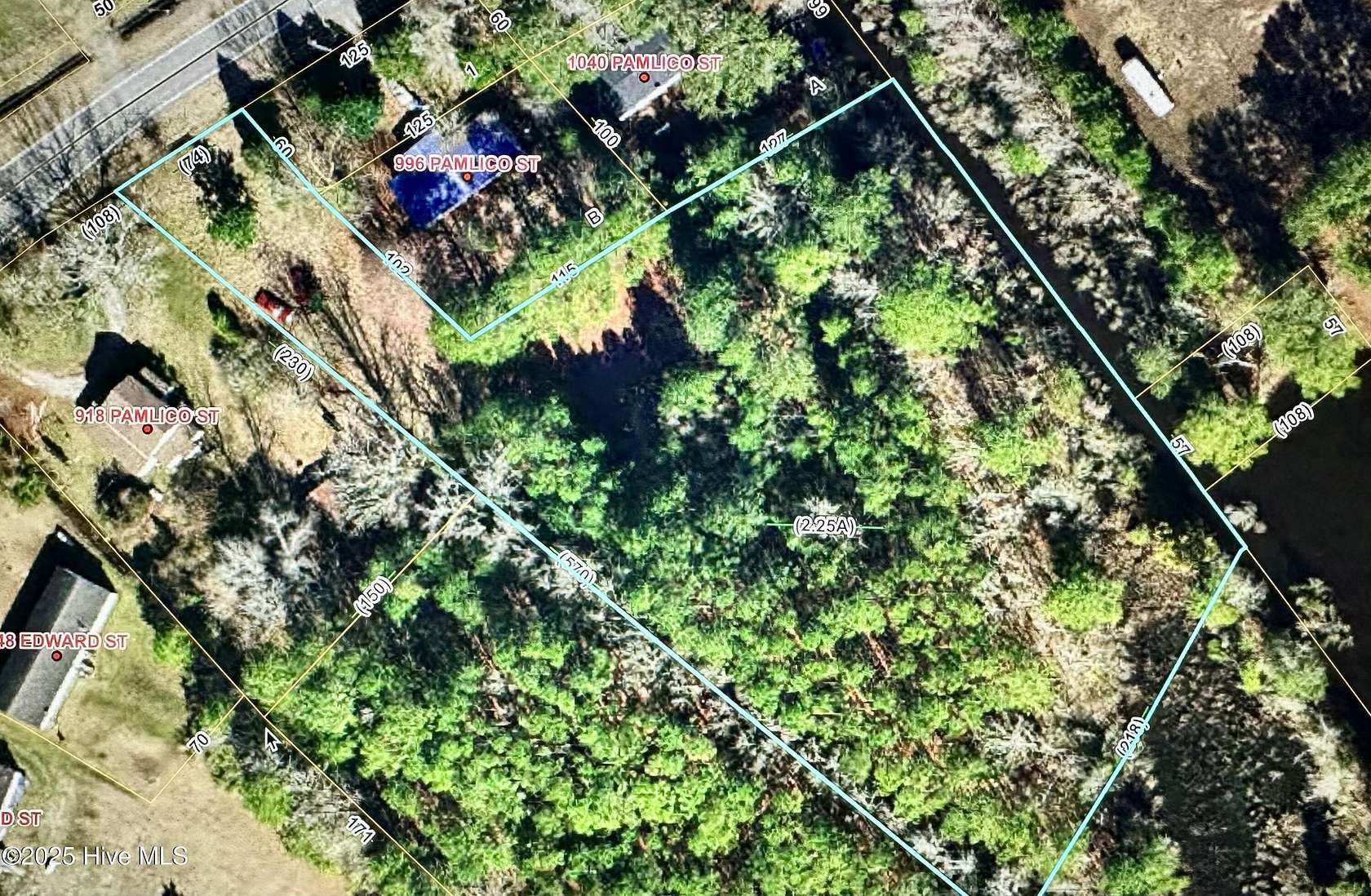 2.25 Acres of Residential Land for Sale in Belhaven, North Carolina