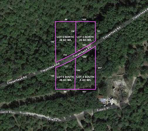 0.74 Acres of Land for Sale in Cedarcreek, Missouri