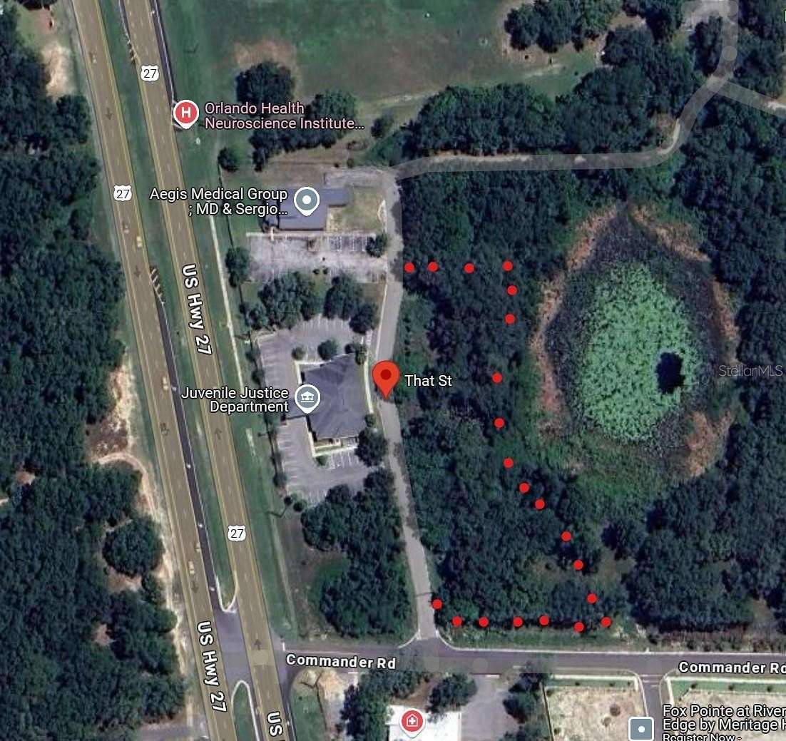 0.55 Acres of Commercial Land for Sale in Leesburg, Florida