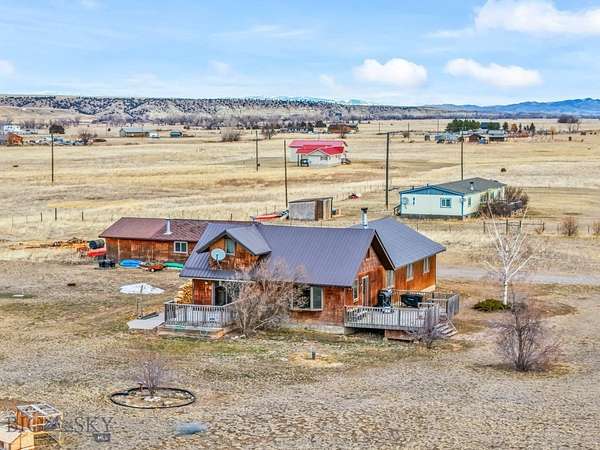 10 Acres of Recreational Land with Home for Sale in Three Forks, Montana