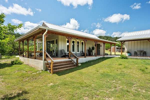 12.2 Acres of Land with Home for Sale in Comfort, Texas