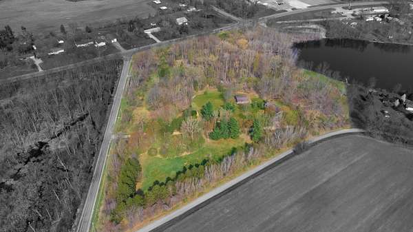 18.1 Acres of Recreational Land with Home for Sale in Sturgis, Michigan