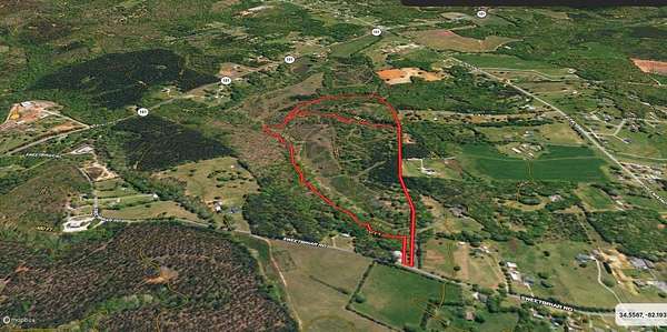 63.5 Acres of Recreational & Residential Land for Sale in Gray Court, South Carolina