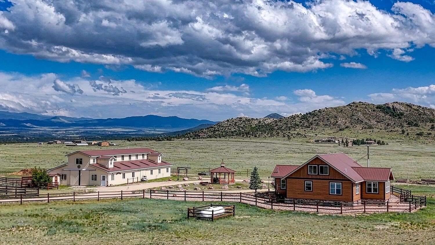 35.2 Acres of Land with Home for Sale in Westcliffe, Colorado