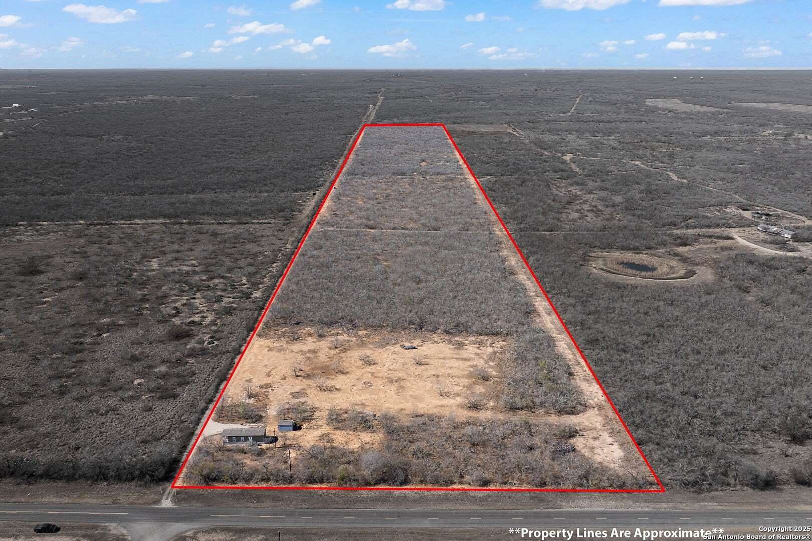 43.4 Acres of Recreational Land with Home for Sale in Moore, Texas
