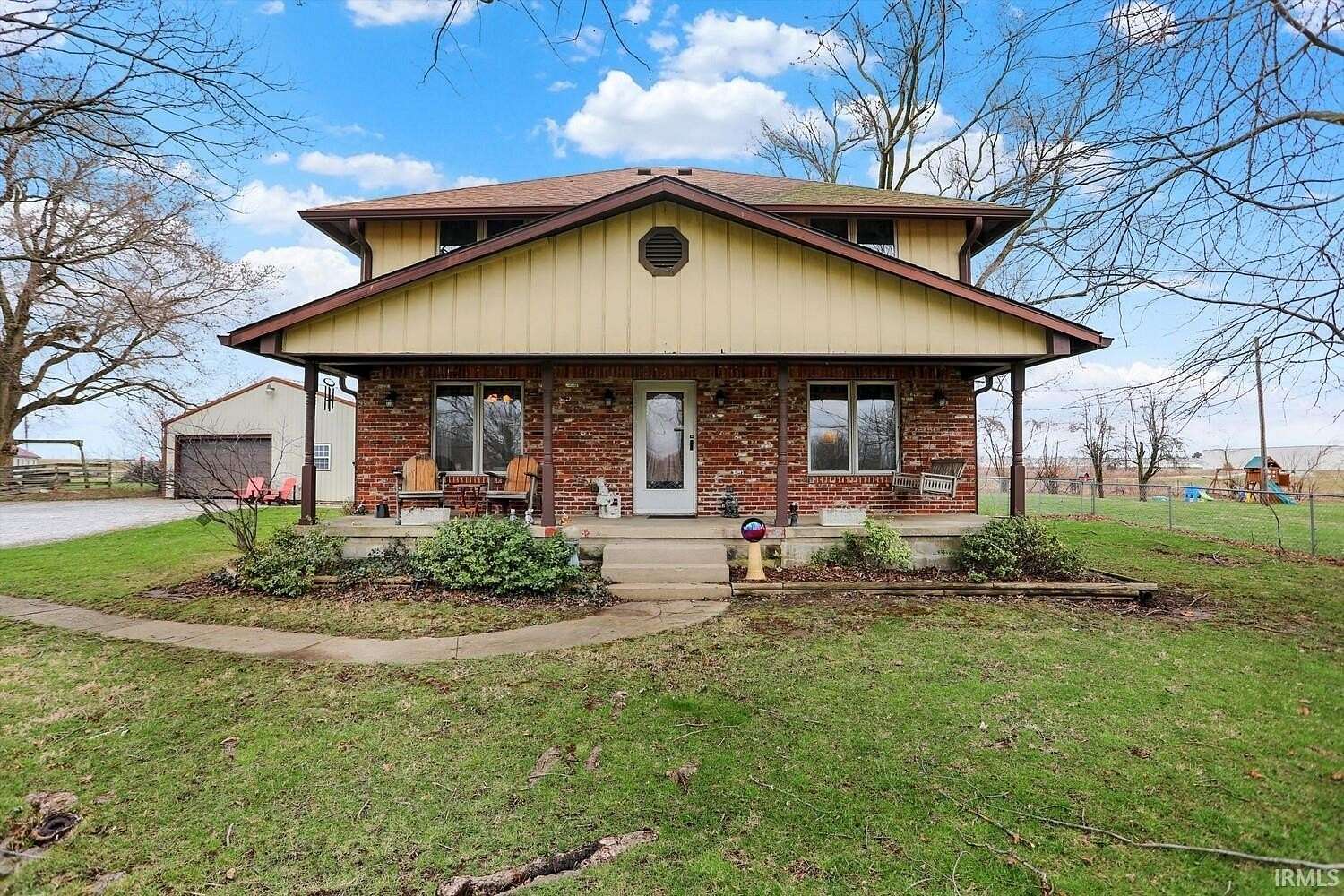 2 Acres of Land with Home for Sale in New Castle, Indiana