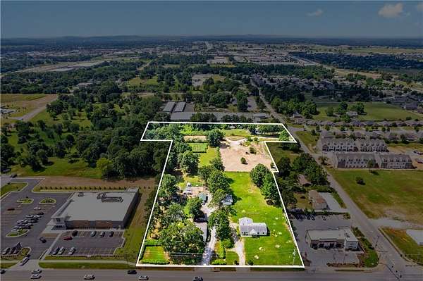 8.76 Acres of Commercial Land for Sale in Springdale, Arkansas