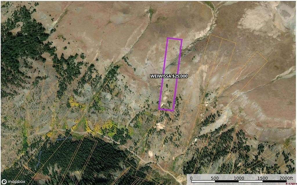 10.3 Acres of Recreational Land for Sale in Ouray, Colorado