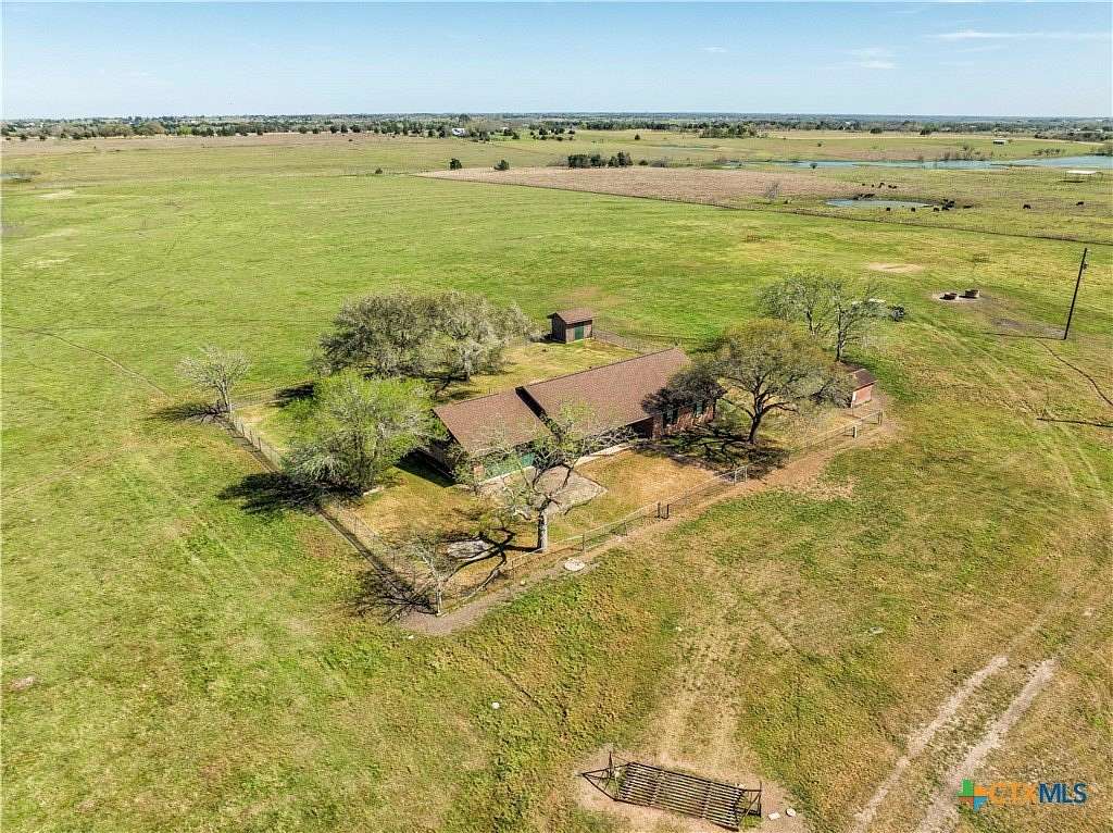 48.6 Acres of Recreational Land with Home for Sale in Schulenburg, Texas