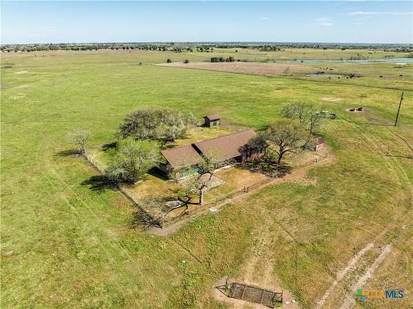 48.6 Acres of Recreational Land with Home for Sale in Schulenburg, Texas