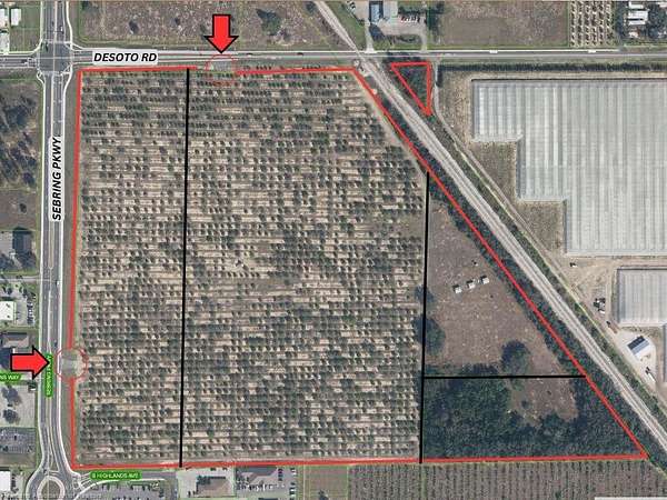 49.5 Acres of Land for Sale in Sebring, Florida