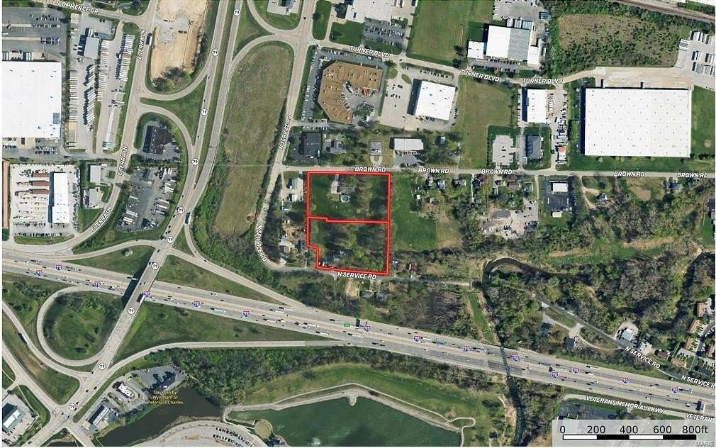 6 Acres of Commercial Land for Sale in St. Peters, Missouri