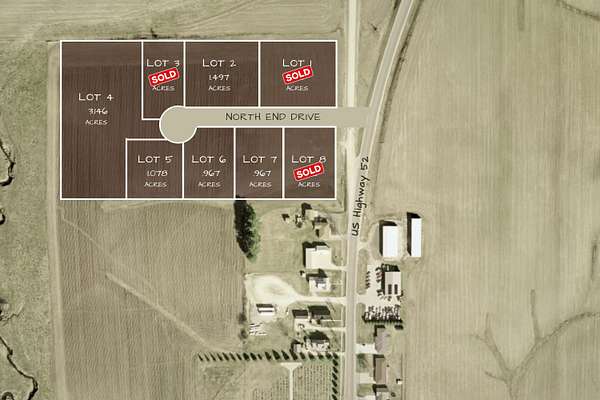 0.97 Acres of Commercial Land for Sale in New Vienna, Iowa