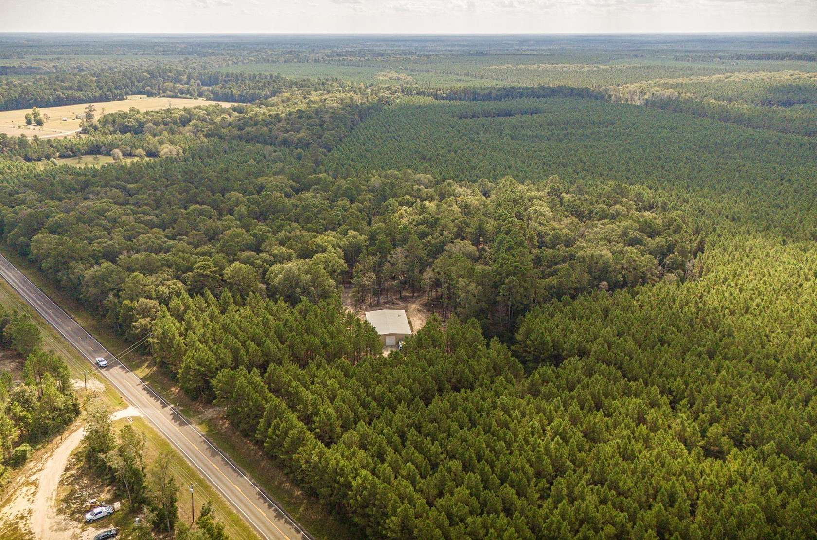 11.8 Acres of Land with Home for Sale in Livingston, Texas