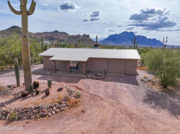5 Acres of Residential Land with Home for Sale in Apache Junction, Arizona